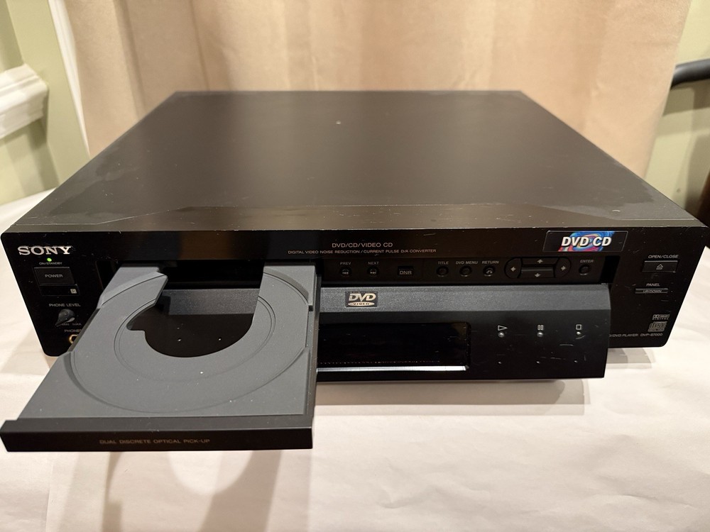 💙Sony DVP-S7000 CD/ DVD player extra SERVICED, Fully Functional