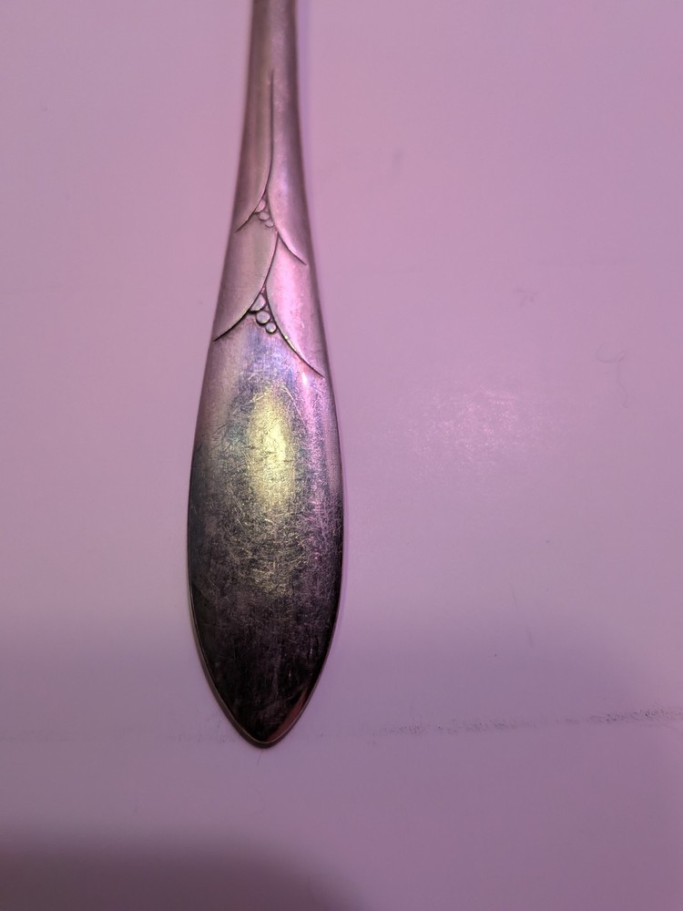 Oneida Community Lady Hamilton Serving Spoon And Fork