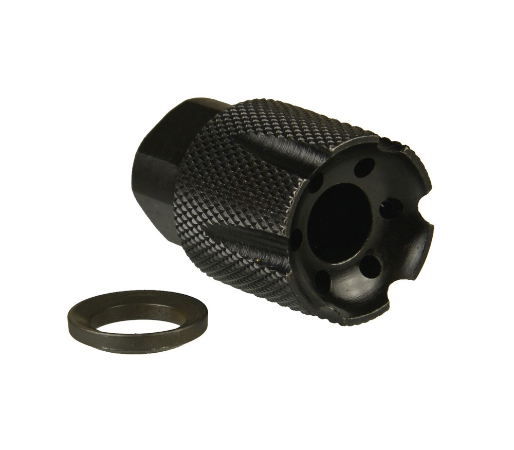 All Steel Low Concussion 5/8x24 Thread Muzzle Brake Compensator For 308
