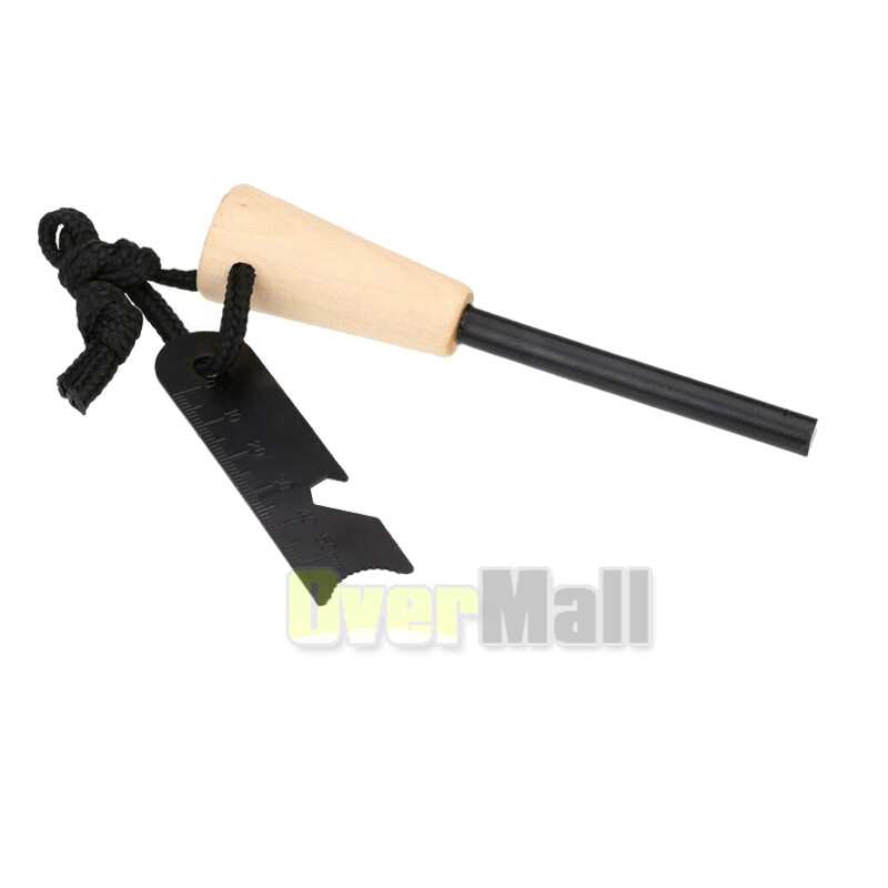 Magnesium Fire Starter with Striker, High Temp Magnesium Rod, Fire Starters Rod