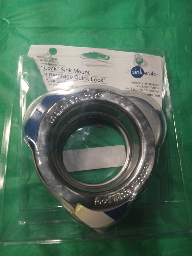Brand New Insinkerator Quick Lock Sink Mount Flange for Garbage Disposal QLM-00