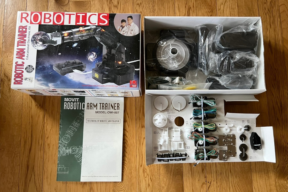 OWI Movit Robotic Arm Trainer 007 - OPEN BOX - UNASSEMBLED