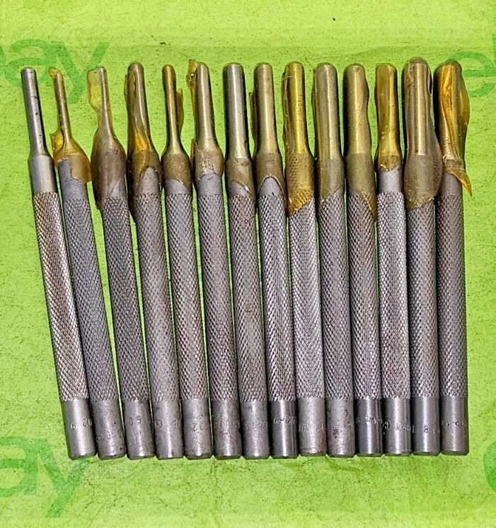 Pin Punch Set Professional Quality 14pc