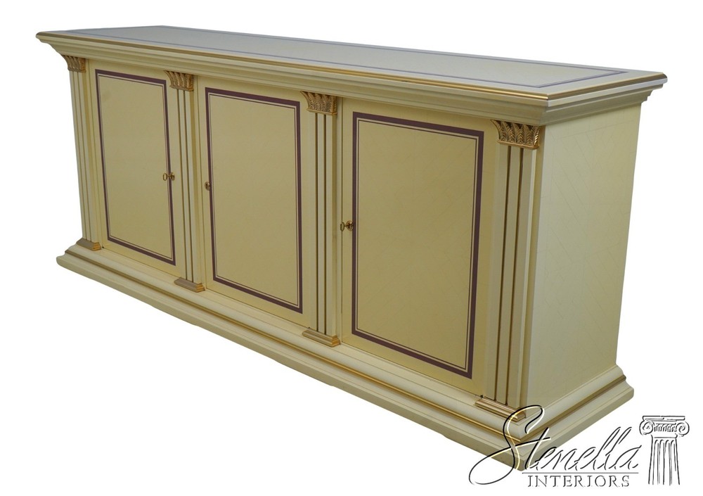 68953: Modern Design Lacquer Tessellated Inlay Sideboard