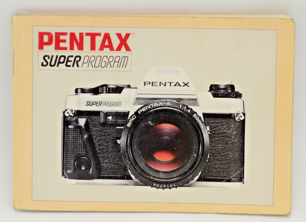 Pentax Super Program - Original Camera Instructions/Manual