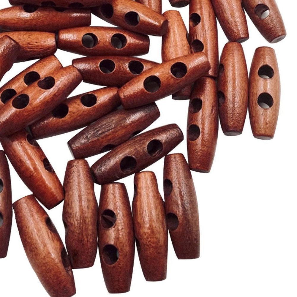 50Pcs Ovsl Shape Sewing Buttons Buttons for Crafting