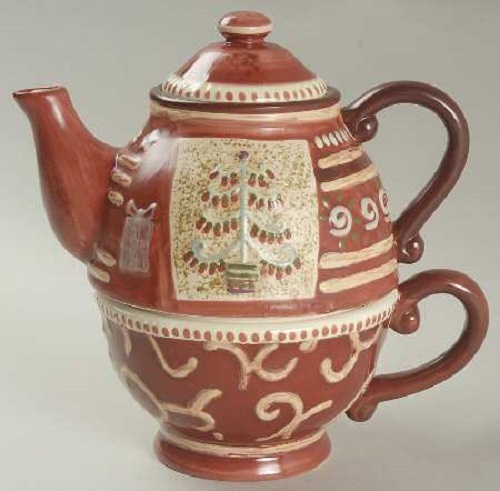 PFALTZGRAFF ~ HOLIDAY SPICE ~ TEA FOR 1