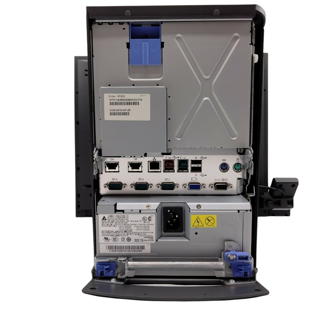 IBM 4852-E26 15" Touchscreen POS Computer Fingerprint Reader Windows POS 2009