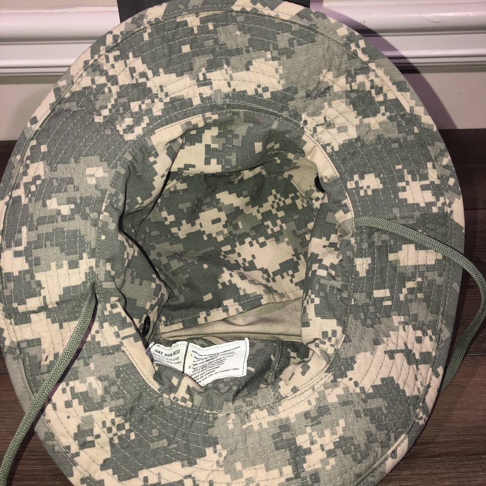 US Air Force digital camo hat son ACU size 7￼