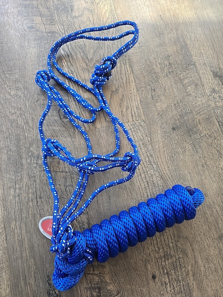 horse halter and lead rope