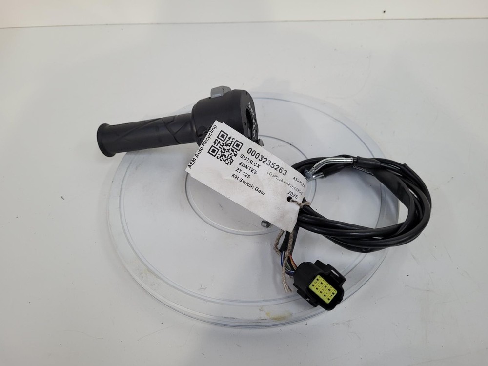 ZONTES ZT 125 2025 RIGHT SIDE SWITCH GEAR