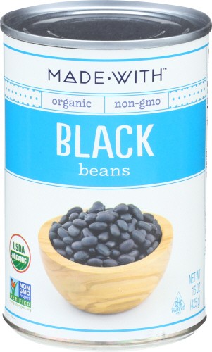 Made With Beans Black Org 15 OZ Pack Of 12