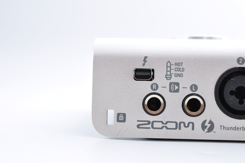 Zoom TAC-2 Thunderbolt Audio Interface ｗ/Cable Working 000366