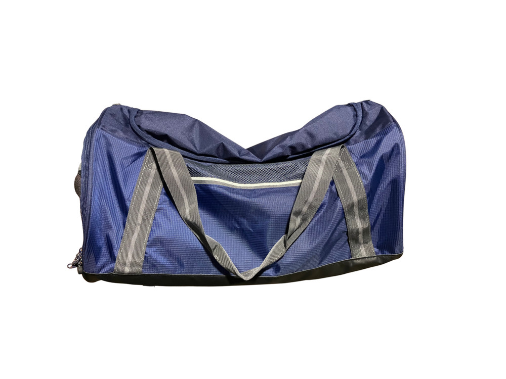 Athletic duffle bag - blue