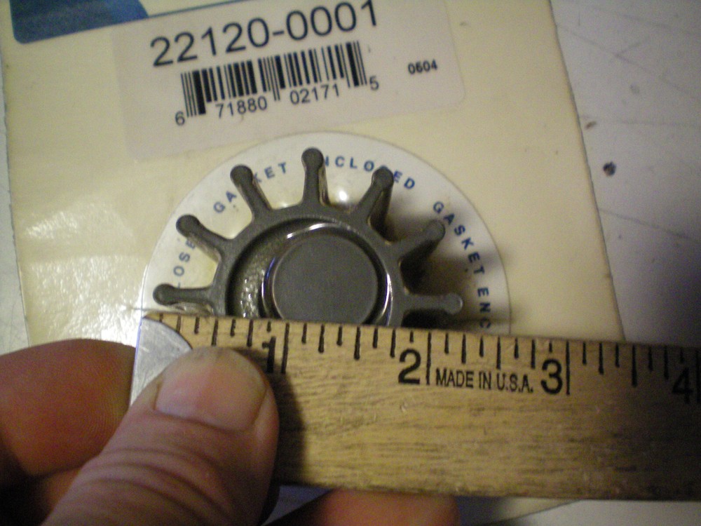 JABSCO #22120-0001 IMPELLER KIT, FREE FREIGHT