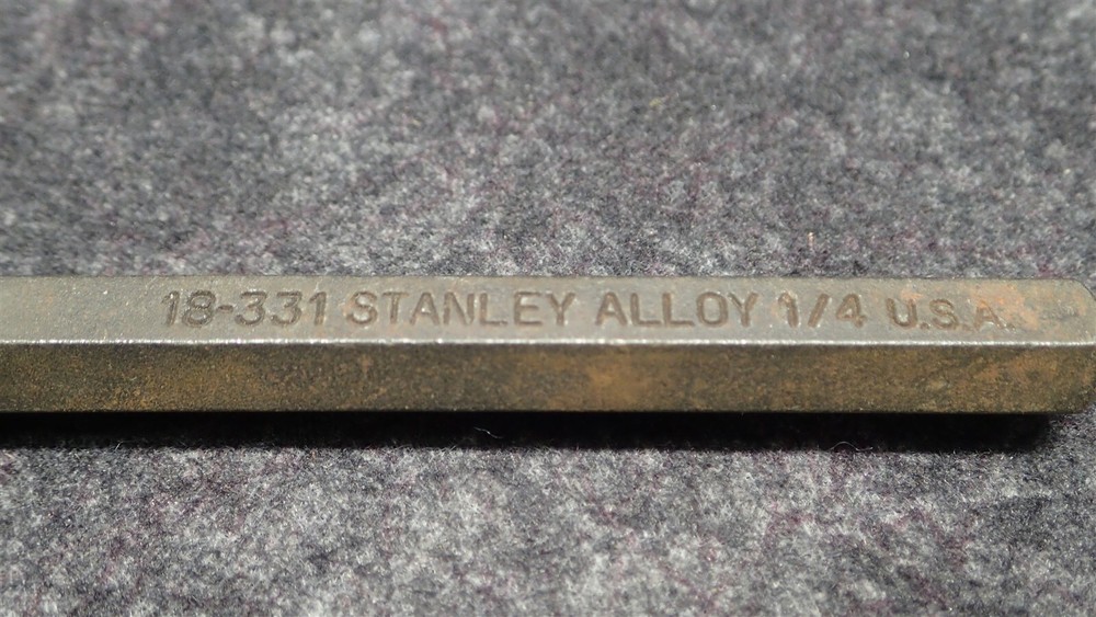 STANLEY 18-331 CAPE CHISEL 1/4" x 5" OAL (BN15)