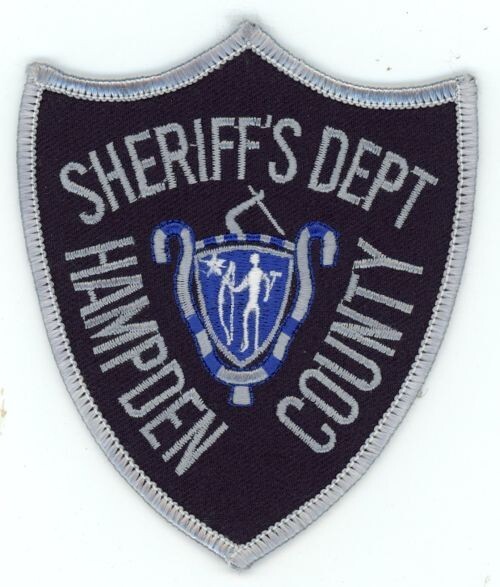 MASSACHUSETTS MA HAMPDEN COUNTY SHERIFF NICE SHOULDER PATCH POLICE