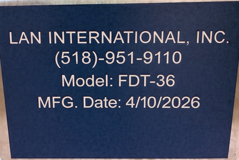 36” Rotary Bottle Unscrambler/Feeding Table NEW!