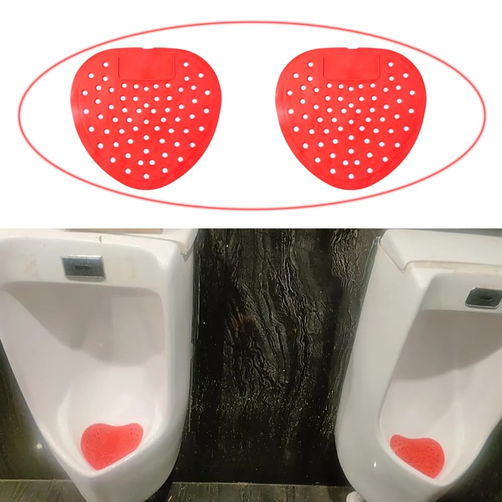 5 Pack Urinal Screen Cakes Deodorizer Anti-Splash Splash Guard Odor Control