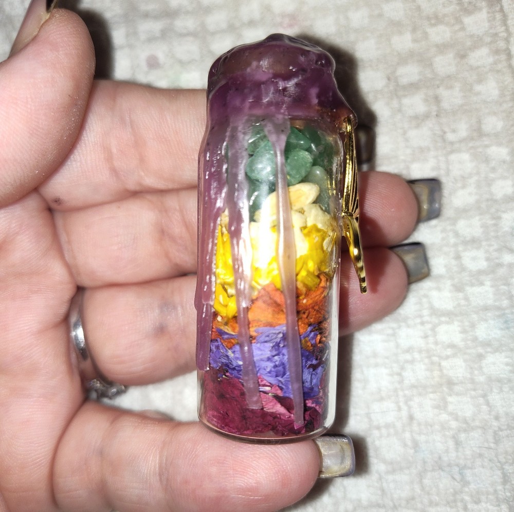 Witch Spell Jar Made With Intention For "Focus And Concentration"