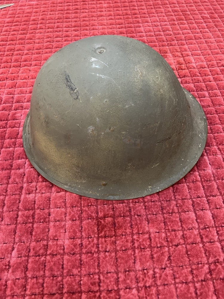 WW2 British / Canadian Mk3 Turtle Helmet Authentic