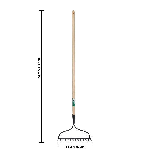 Wood Bow Rake