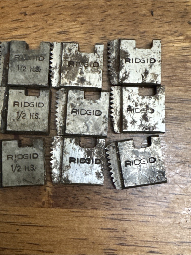 MISC used Ridgid Threading Pipe Dies #434