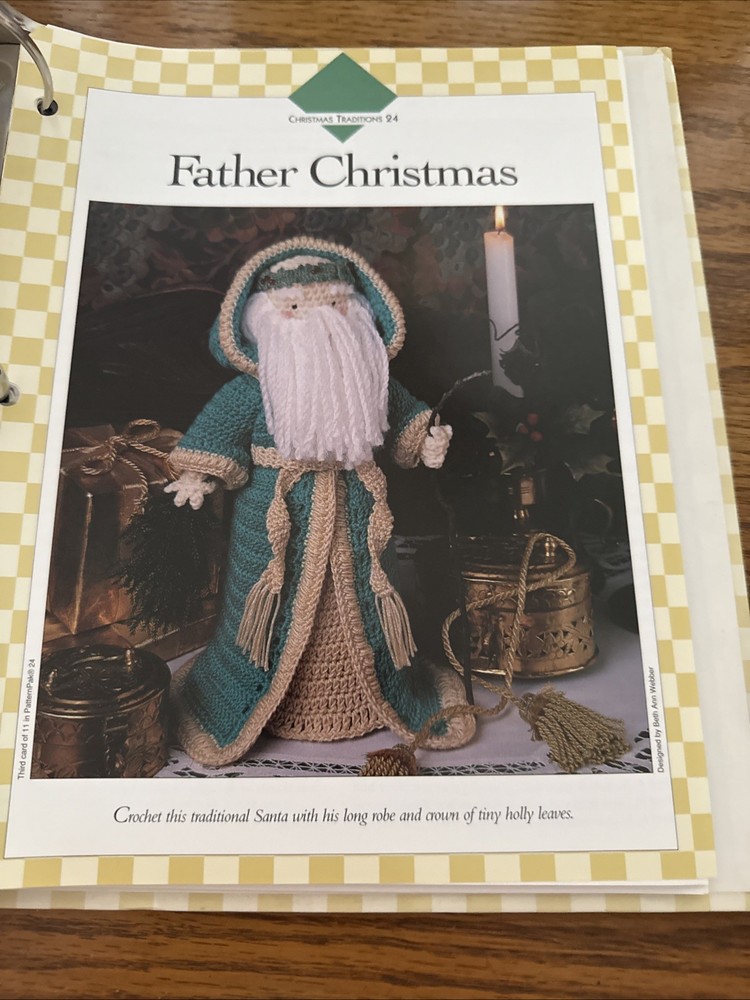 CROCHET ~ “Christmas Treasures” ~ 11 PATTERNS ONLY~