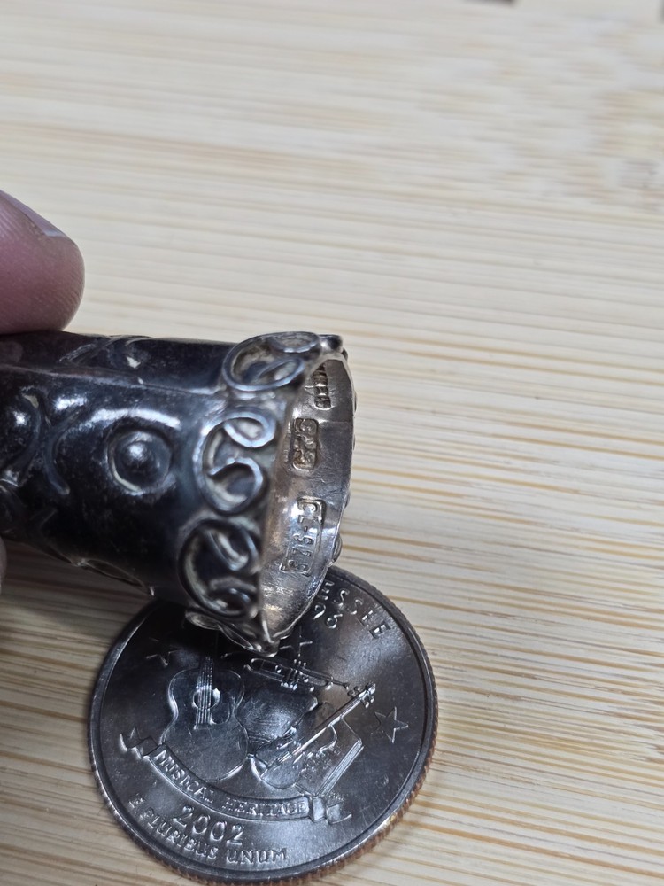 ✨x2 Sterling THIMBLES * .925 Sterling Silver