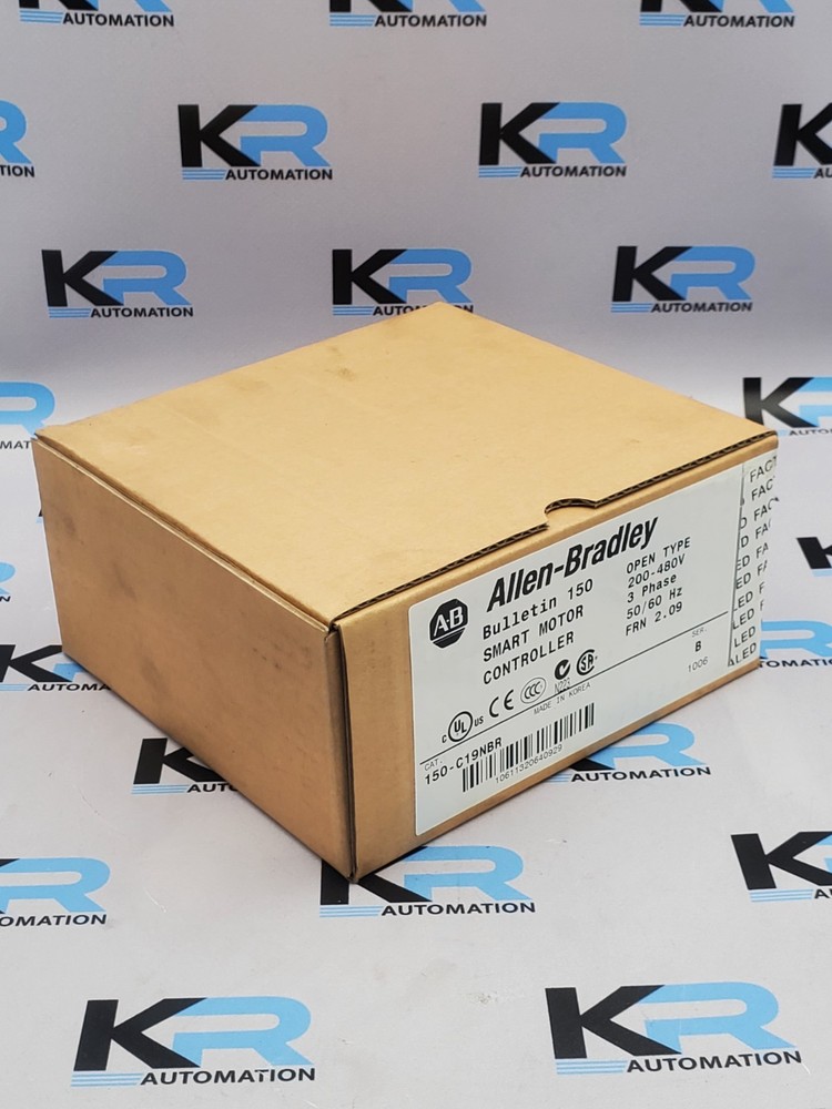 Allen Bradley 150-C19NBR Bulletin 150 Smart Motor Controller 3Ph 480V 50/60Hz