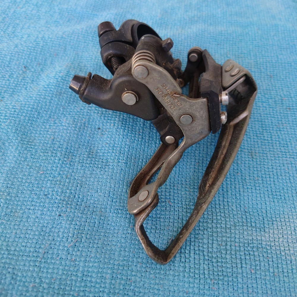 Shimano XTR FD-M970 Triple Front Derailleur Top Pull 31.8mm Clamp