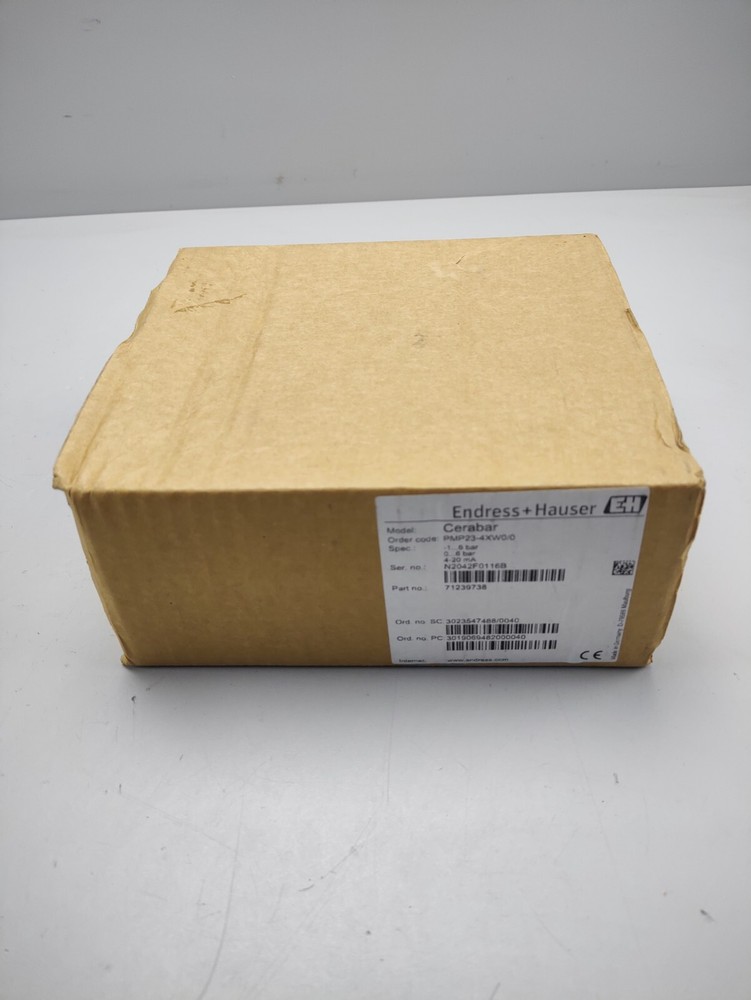Endress+Hauser PMP23-4XW0/0 Cerabar Pressure Transducer