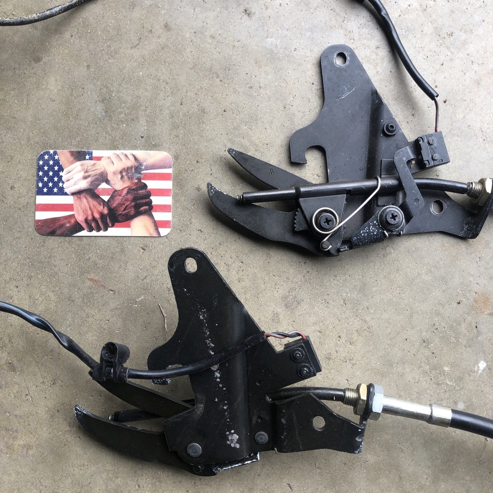 Volvo C70 Convertible Release Cable Latch Lock Microswitch Left Right Pair OEM