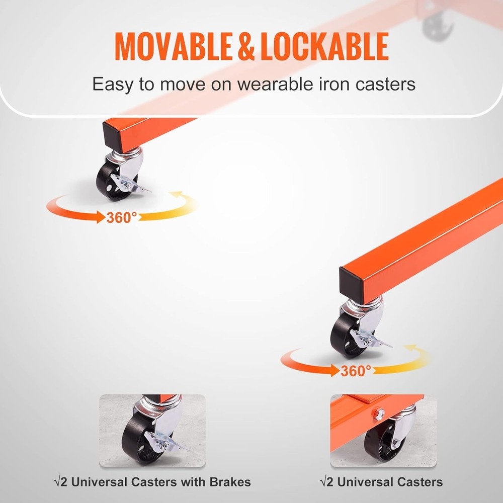 Professional Engine Dolly with Universal Wheels for Easy Mobility and Stability