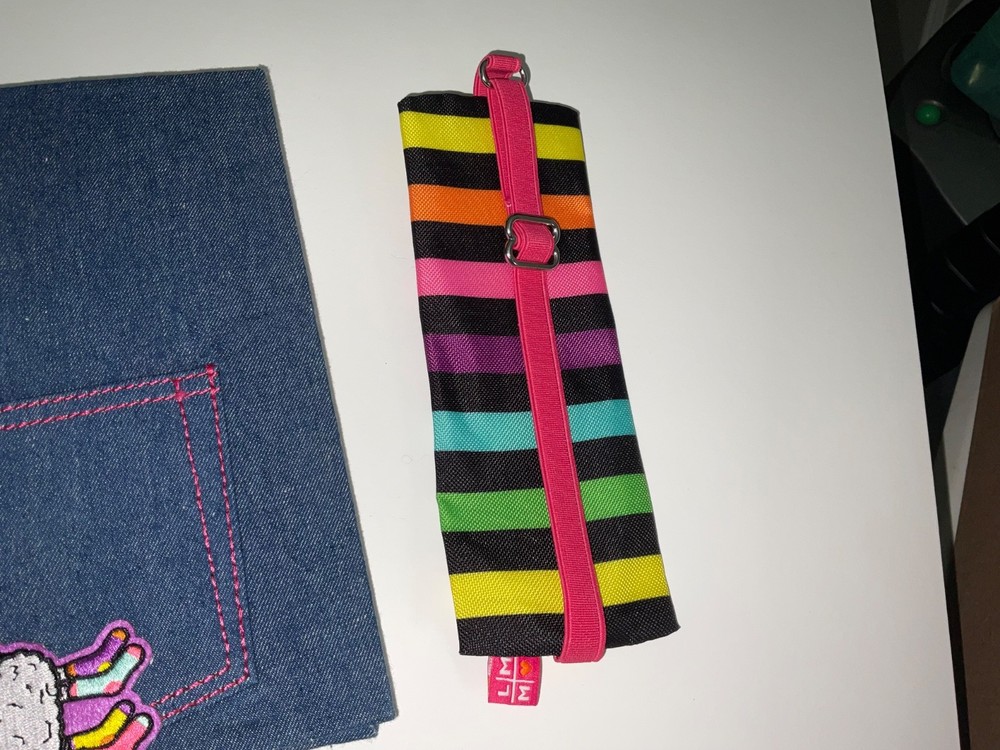 Little Miss Matched Attach-A-Patch Denim Notebook