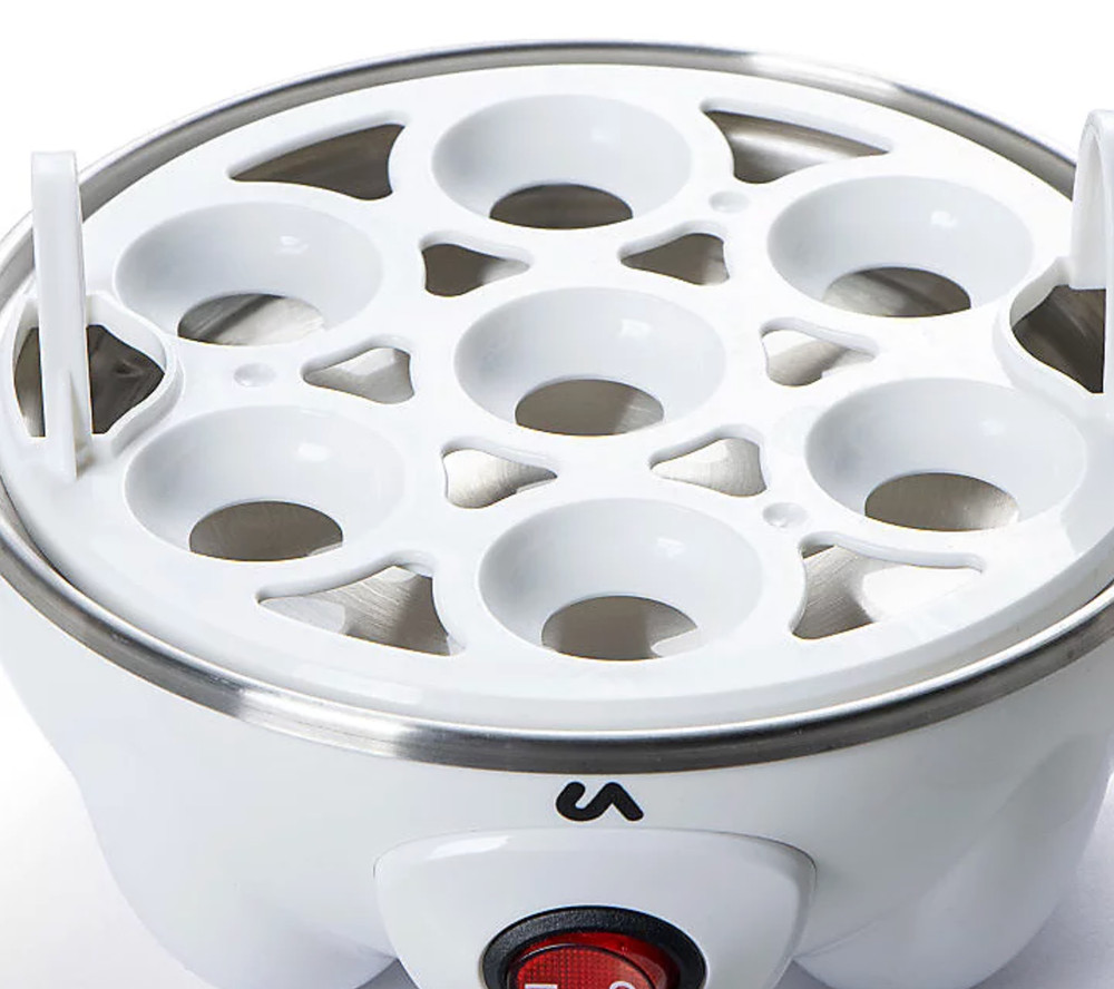 Uber Appliances Deluxe Rapid Egg Cooker Systems -White