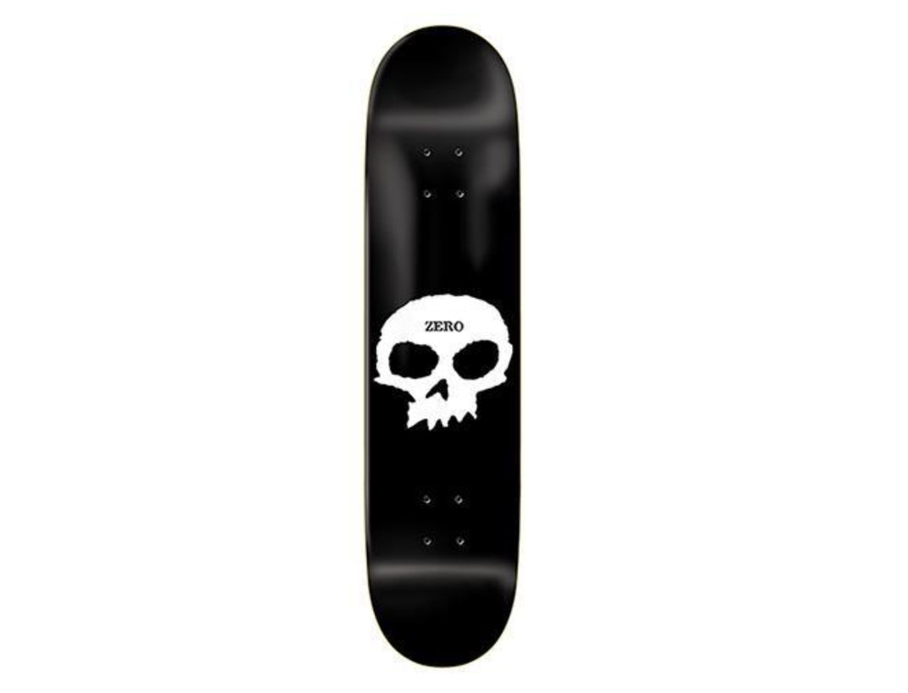ZERO Team Single Skull 8.12 Skateboard Deck