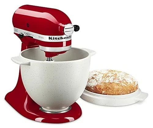 KitchenAid Ceramic Bread Bowl with Baking Lid 5 Quart