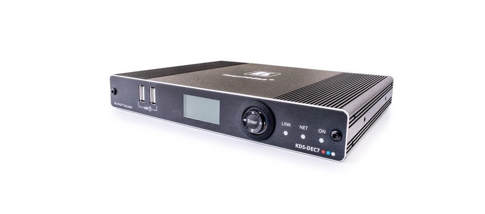 Kramer KDS-DEC7 AVoIP Decoder for 4K60 over 1G Network