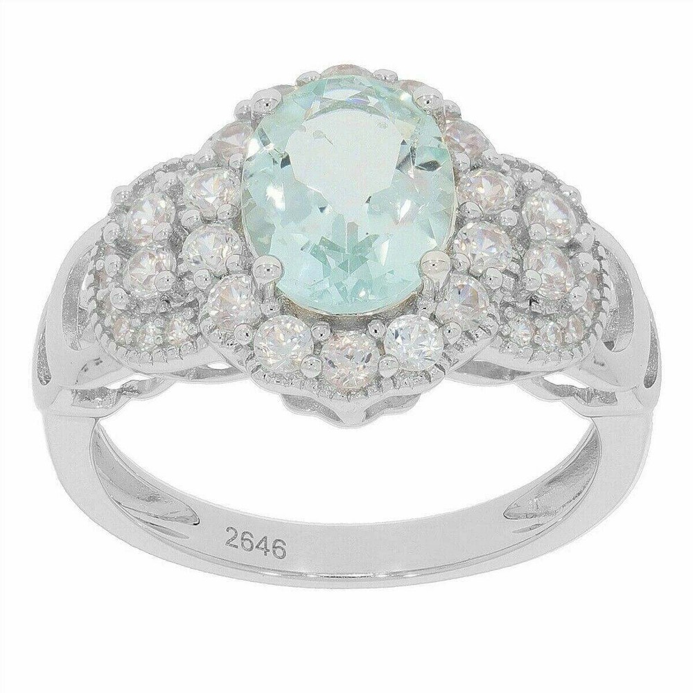 Sterling Silver Semi Mount Ring Setting Oval OV 9x7mm