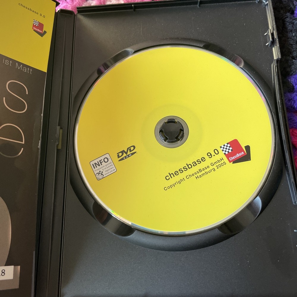 ChessBase 9.0 Wisden Ist Matt DVD-ROM PC Chess Training Software Database Good