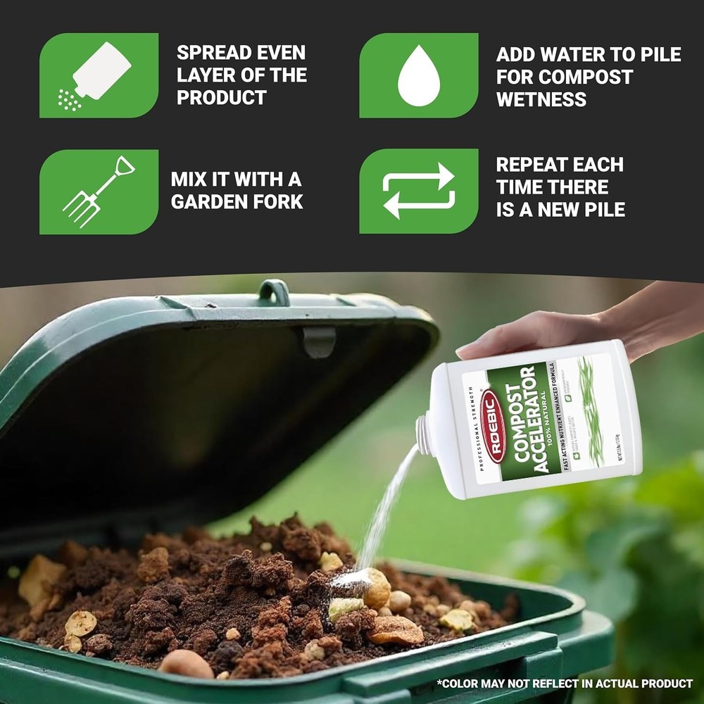 CA-1 Bacterial Compost Accelerator: 2.5 pounds, for faster composting