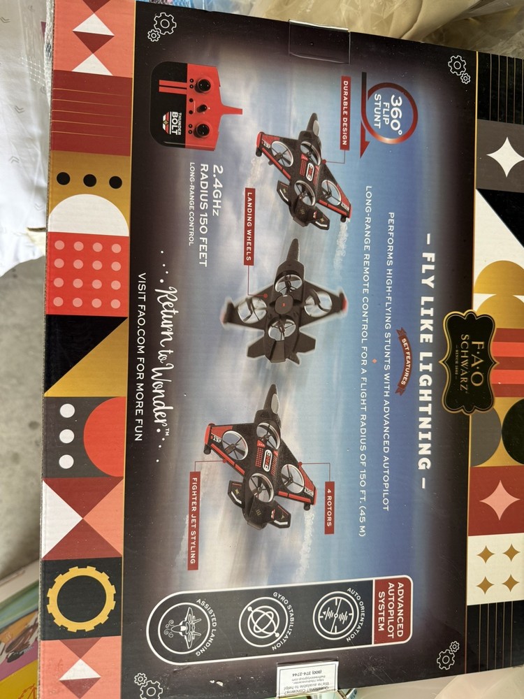 FAO Schwarz Thunderbolt Jet X2 Drone