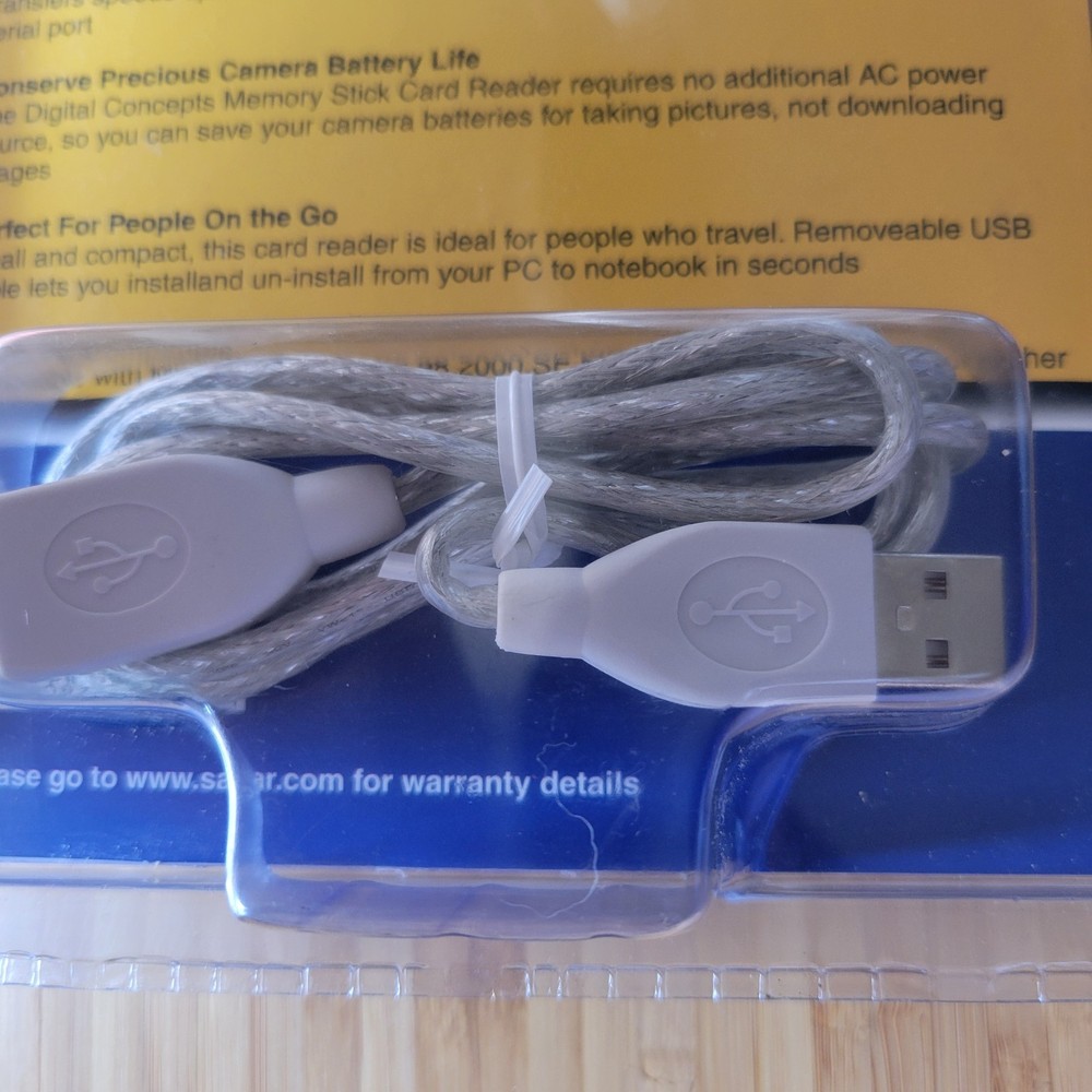 Quantaray USB 2.0 Memory Stick Pro Card Reader Writer New Sealed