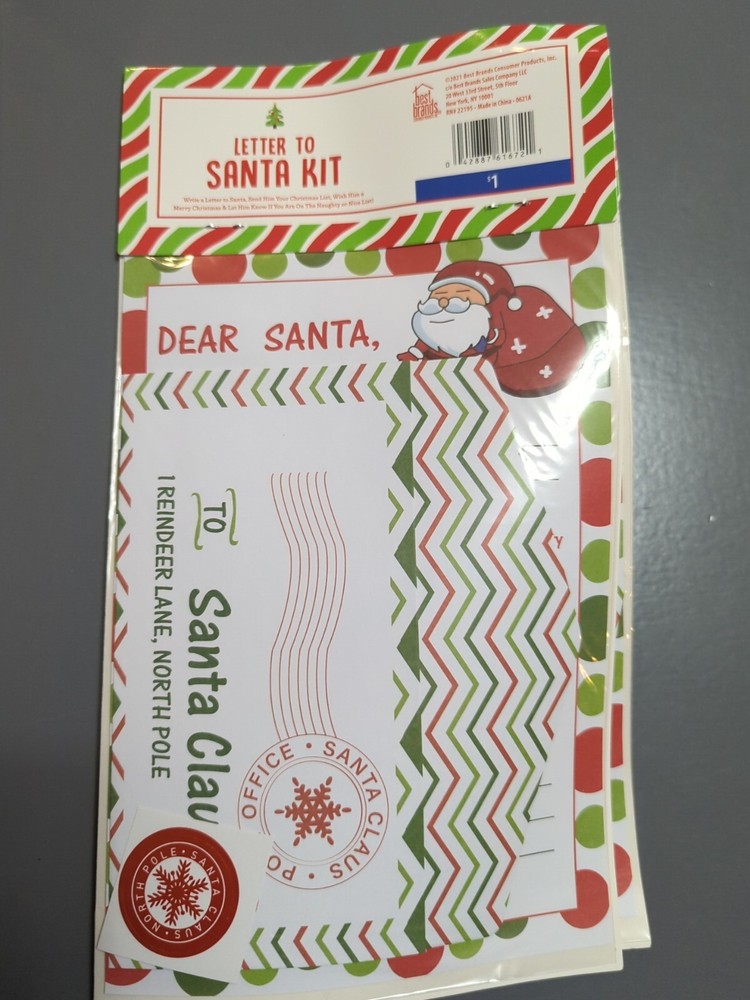 Letter To Santa Kit 3 Sets