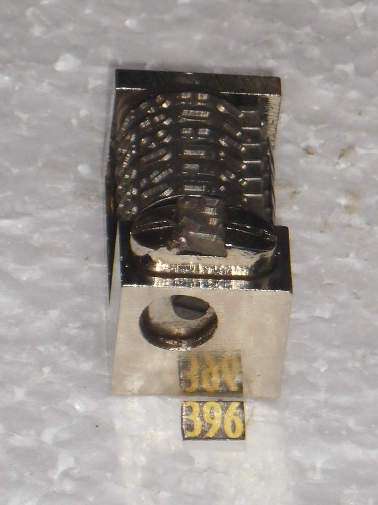 Reverse letterpress numbering machine | 396