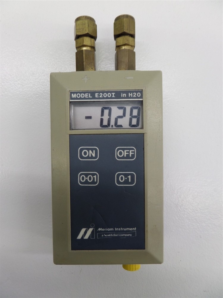 Meriam Instruments E200I Manometer