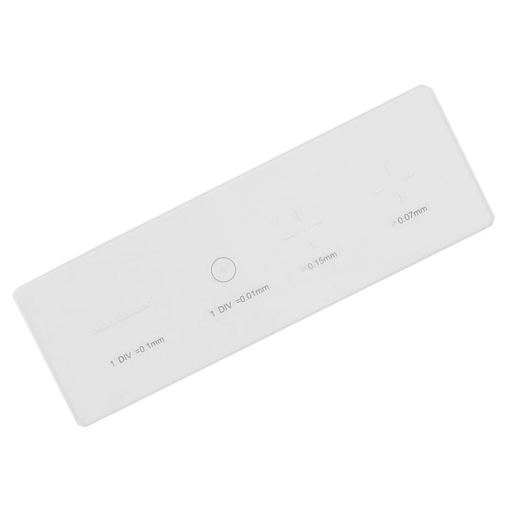 Microscope Objective Micrometer Calibration Slide Glass Stage Micrometer DIV
