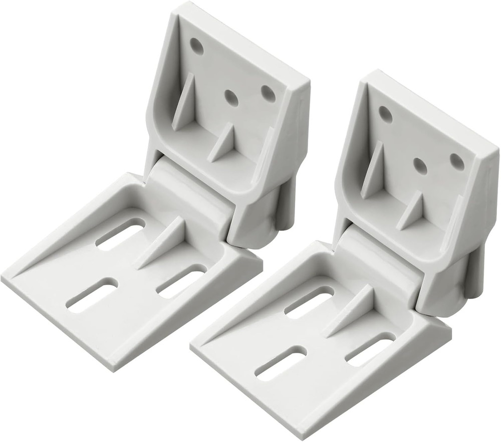 2Pcs Freezer Door Hinges Folding Hinge 95-110° Universal Compatible Haier Fridge