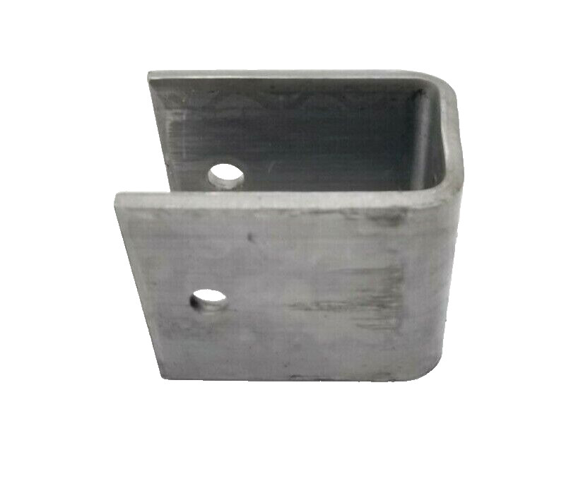 2- Steel Hangers 2 Wide spring, 3-5/8" Height 4" Long Trailer Leaf Spring Axle